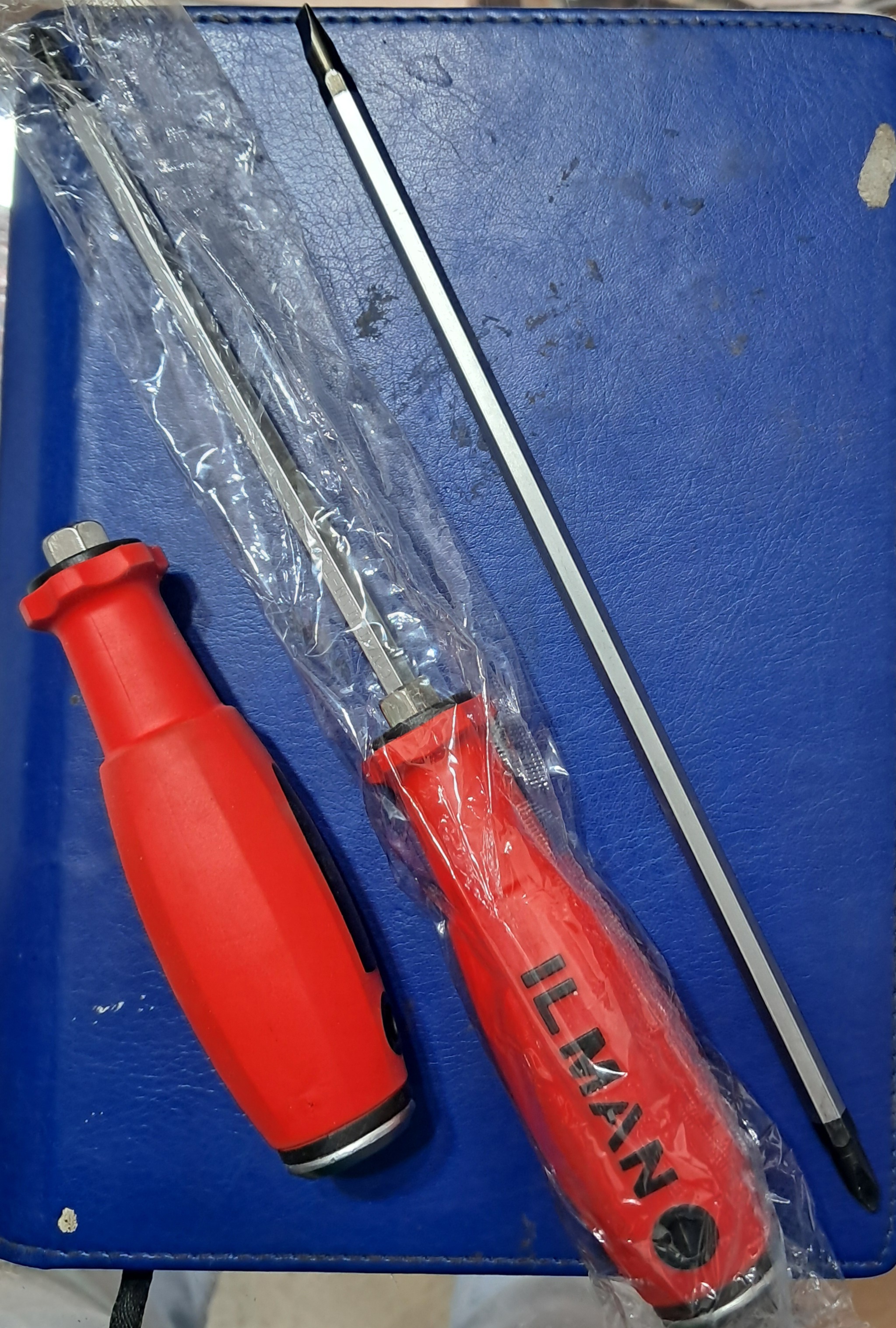 پیچ گوشتی دوسر ۱۵۰×۶ دوسو چهار سو ضربه ای