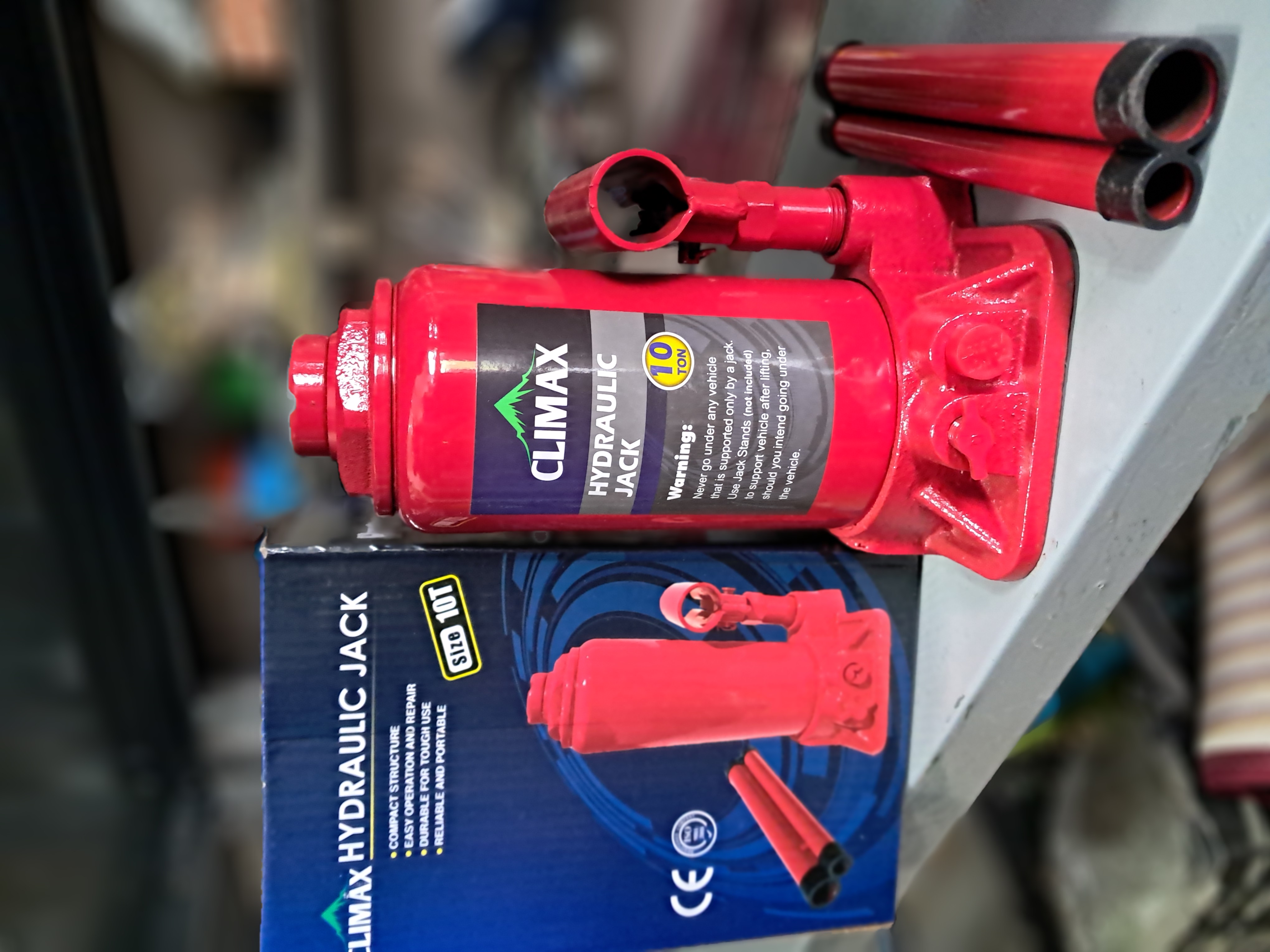 جک ۱۰ تن هیدرولیک CLIMAX