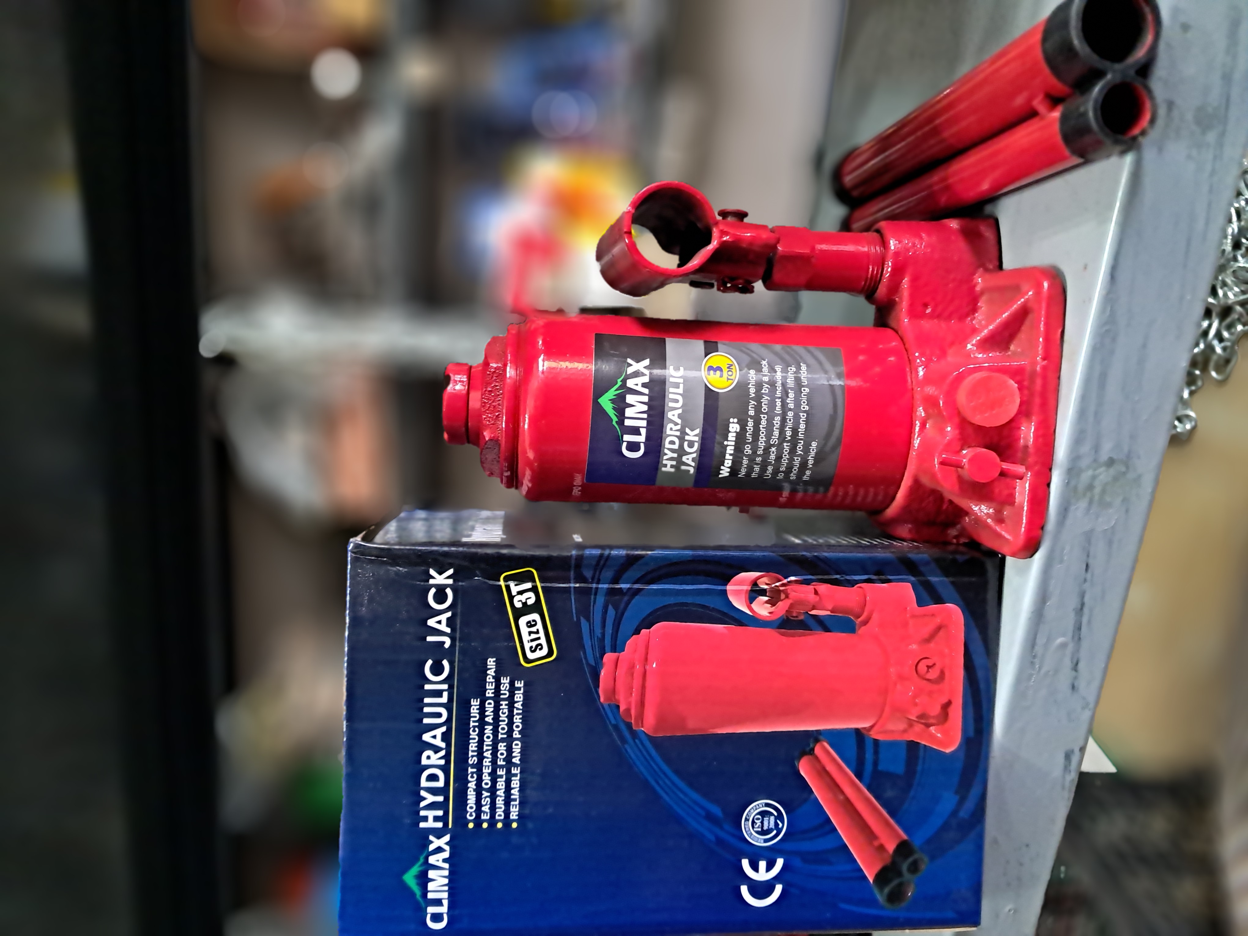 جک ۳ تن هیدرولیک برند CLIMAX